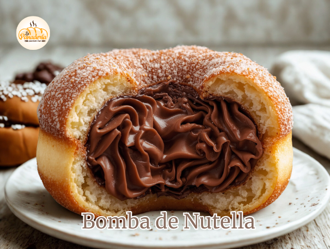 BOMBA RELLENA DE NUTELLA
