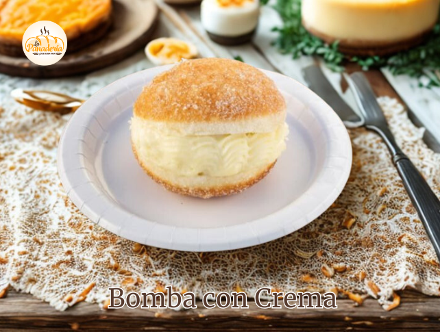BOMBAS DE CREMA PASTELERA
