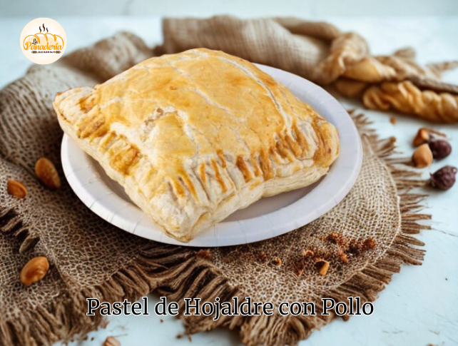 PASTEL DE HOJALDRE DE POLLO